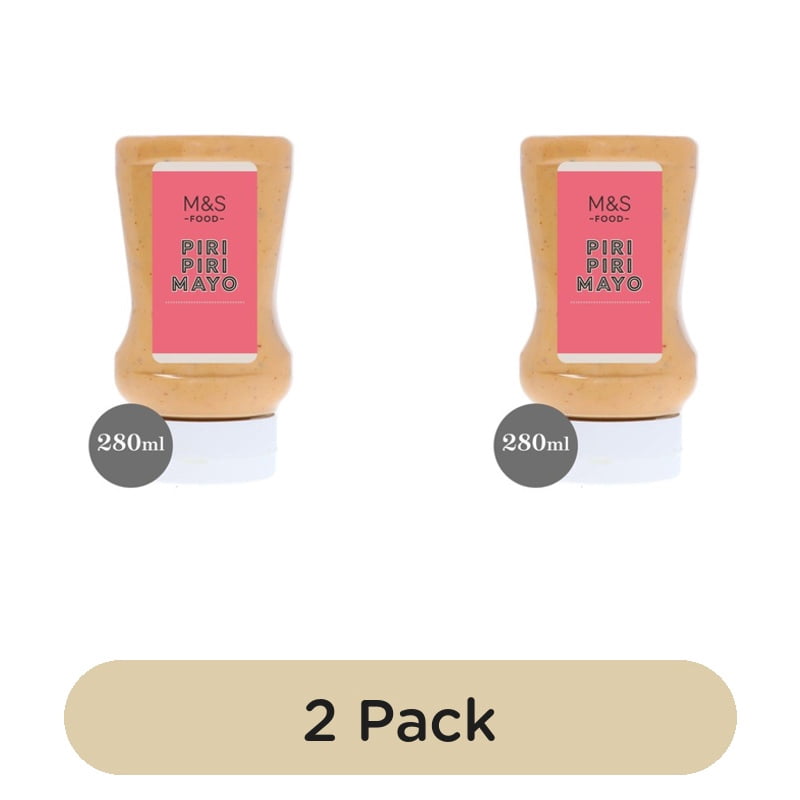 M&S Peri Peri Mayonnaise 280ml, British Import (Pack of 2)