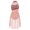 Apricot, variant on YONGHS Womens Sleeveless Chiffon Dancewear Lyrical Dance Leotard Dress S-XL