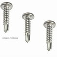 thumbnail image 2 of FABLE- Self Drill Tek Screws Phillips Pan Head Stainless Steel #10 X 1-1/4" Qty 25, 2 of 2