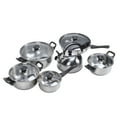 thumbnail image 1 of Cookware Set, Rustproof Cookware Pots Sauce Saute Pans Set Multipurpose   for Kitchen, 1 of 7