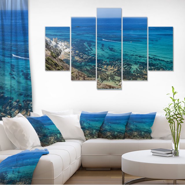 White Tip Agrigento in Sicily Italy - Landscape Print Wall Artwork