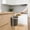Gray19, variant on Kitchen Trash Can, Plastic Trash Can, Wall Mounted Trash Can, Commercial Wastebasket Trash Container for Kitchen, Space Saving Design, Trash Can for Bedroom Bathroom Office
