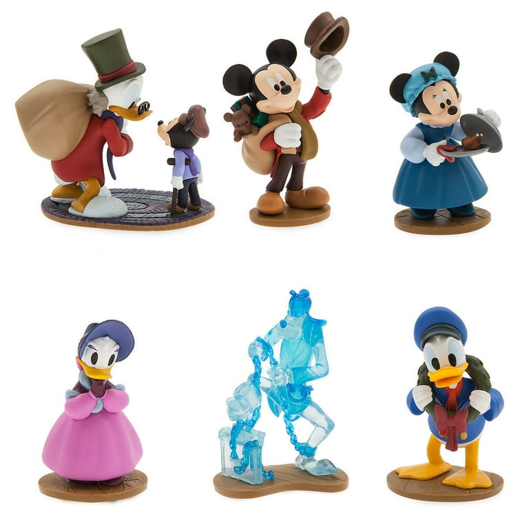 Disney Mickey's Christmas Carol Figure Play Set Cake Topper