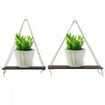 thumbnail image 1 of Wooden Wall Storage Rack, Floating Shelves, Antique, Wood Color Innovative Bedroom Sitting Room Hallway For Living Room Antique, 1 of 8