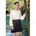 thumbnail image 4 of BLUSA XIA beige Chica, 4 of 5