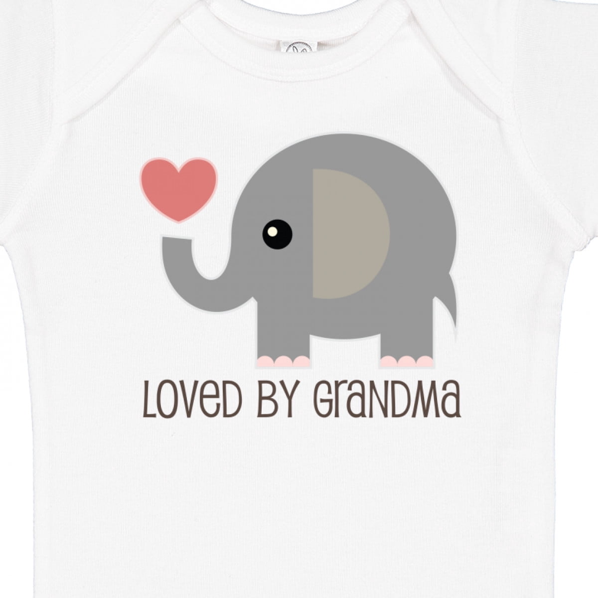 Inktastic Loved by Grandma Cute Grandchild Boys or Girls Baby Bodysuit