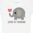 thumbnail image 4 of Inktastic Loved by Grandma Cute Grandchild Boys or Girls Baby Bodysuit, 4 of 5