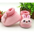 thumbnail image 6 of Baby Boys Girls Slippers Winter Booties Lining Non- Rubber Texture Sole Toddler Crib Shoes Indoor Outdoor Winter for Birthday Gifts 12-18 Months, 6 of 7