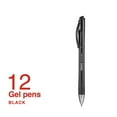 thumbnail image 2 of Staples Sonix Retractable Gel-Ink Pens Medium Point Black Dozen (13561-CC) 651254, 2 of 6