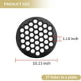 thumbnail image 2 of Russian Pelmeni Maker, Dumplings Mold, Metal Ravioli Maker, Pelmeni Meat Dumplings Maker, 37 Holes Handmade Dumpling Cutter, Black, 2 of 16