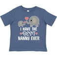 thumbnail image 3 of Inktastic Best Nanny Ever Grandchild Boys or Girls Toddler T-Shirt, 3 of 5
