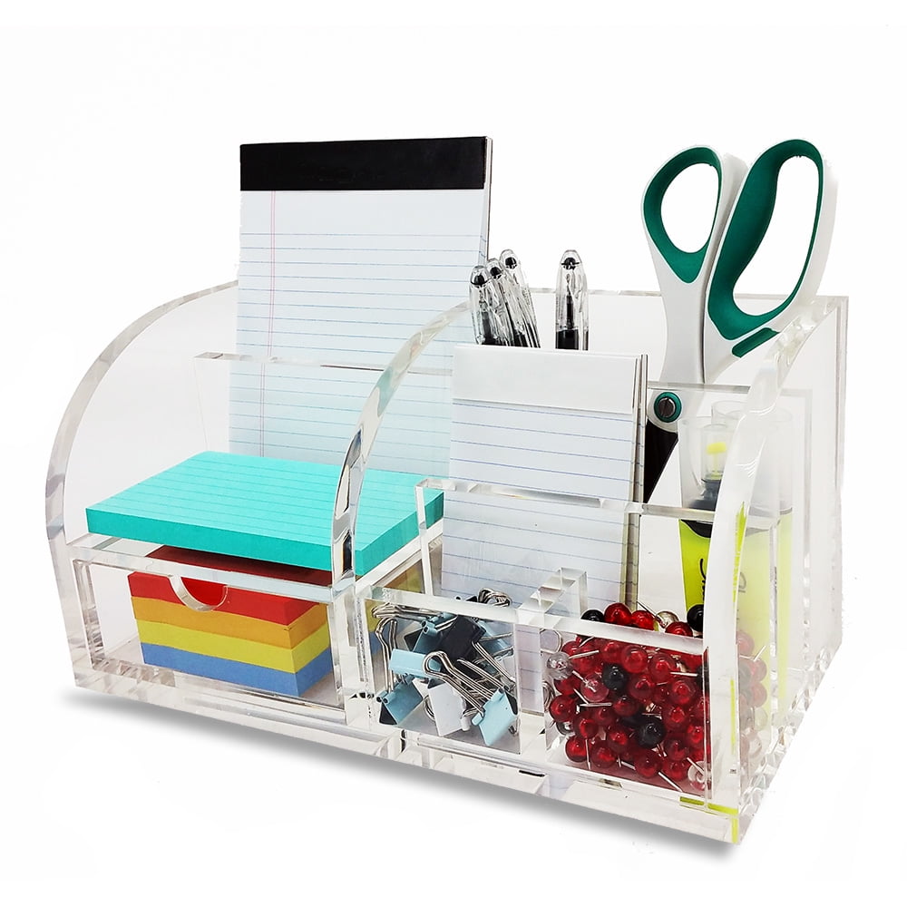 Ondisplay Sterling Deluxe Acrylic Desktop Organizer Deluxe Acrylic Desktop Organizer