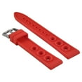 thumbnail image 2 of 22MM RUBBER WATCH BAND STRAP FOR SEIKO WATCH SKX007 SKX009 SKX175 SKX176 RED, 2 of 2
