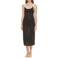thumbnail image 2 of DKNY Women's Standard Lightweight Dress Swim Cover Up, Black, Large, 2 of 2