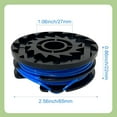 thumbnail image 4 of OWNTIDE 4-Pack 0.065" 88512 Dual Line Trimmer Spool for Toro 51480 51480A 51488 14-inch Electric Weed Wacker, Auto-Feed Replacement Cartridge, 4 of 7