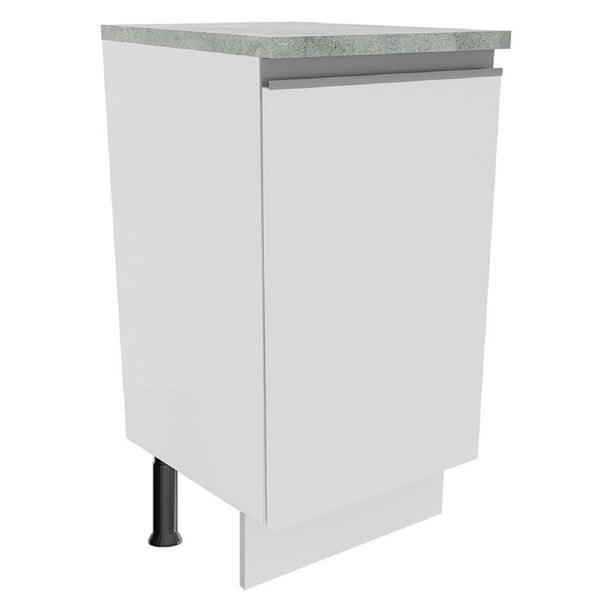 Mueble de Cocina Madesa 1 Puerta 40 cm Blanco G2440009GL