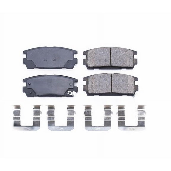 PowerStop 17-1275 Disc Brake Pad Set Chevrolet, GMC, Pontiac, Saturn... Disc Brake Pad Set - Rear