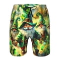 thumbnail image 3 of Fotbe st. patrick’s day gnomes Trajes de Baño Estampados para Hombre, Shorts de Verano de Secado Rápido, Ropa de Playa, Bañadores-Large, 3 of 6