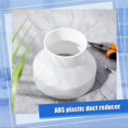 thumbnail image 2 of 2 Pcs 6 to 4 Inch Duct Reducer Increaser ABS Air Duct Adapter Duct Fan or Dryer Vent Adapter HAVC Pi, 2 of 5