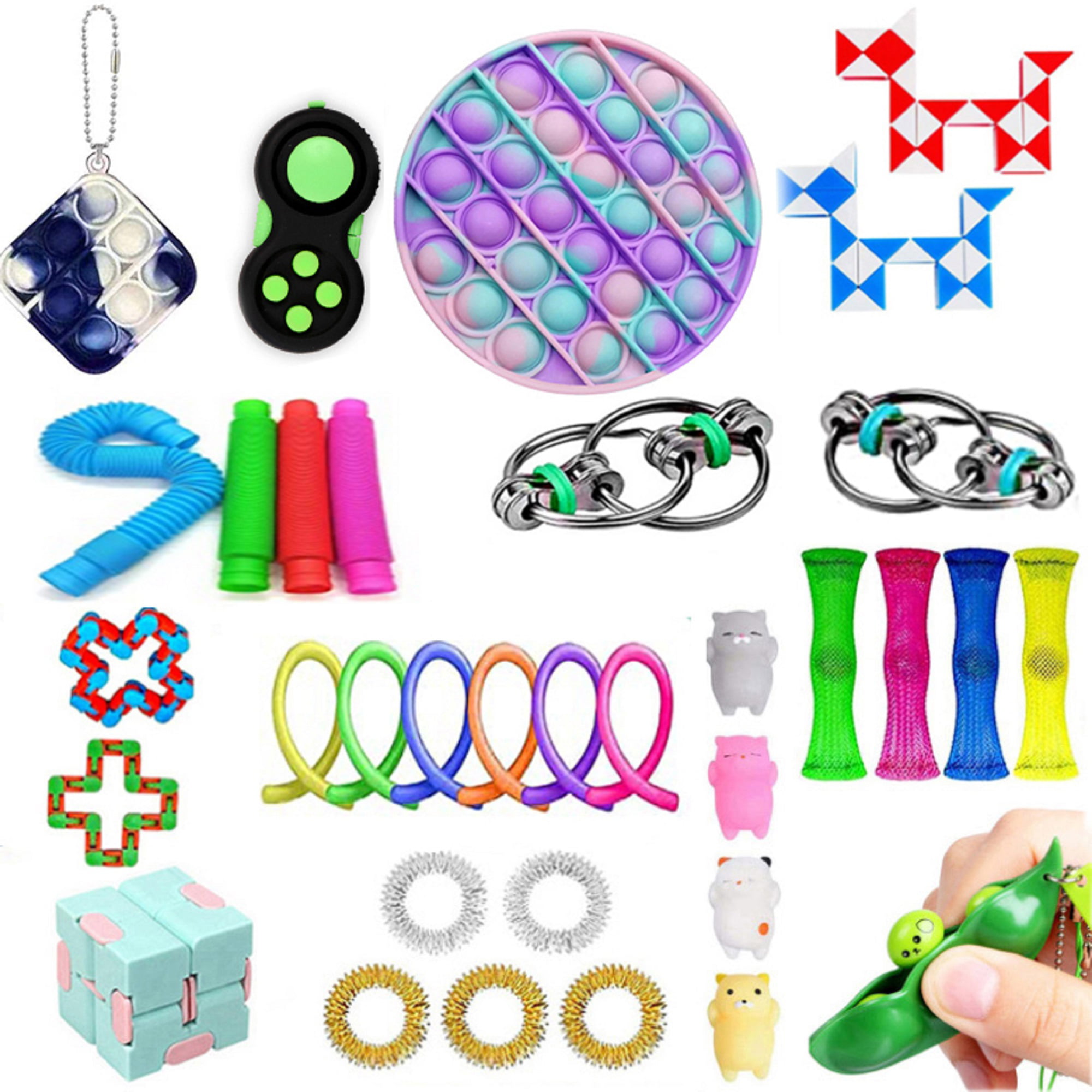 Details about   6× Sensory Simple Dimple Figet Toy Set Bundle Stress Relief Hand  Kid Adult Game 