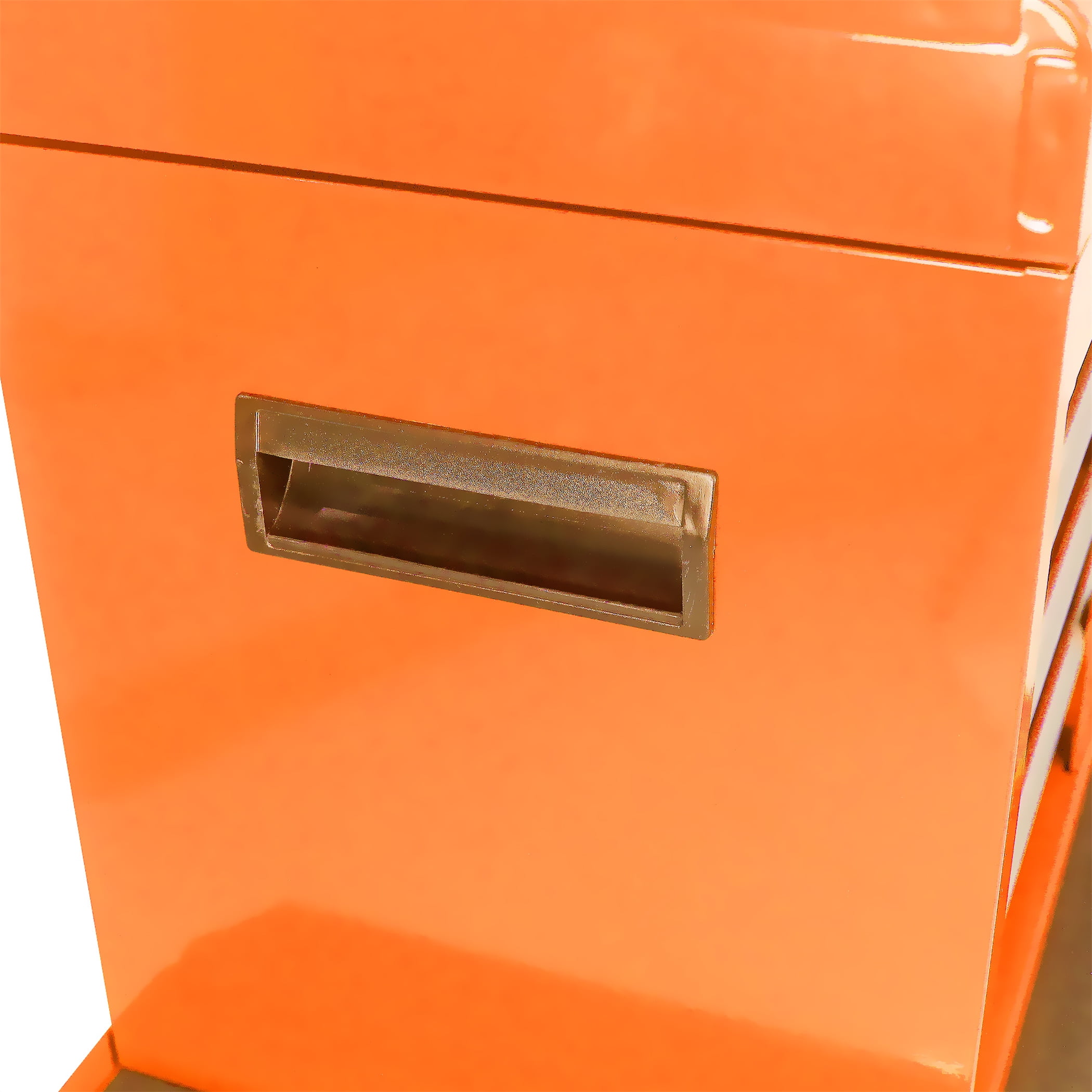 Aukfa Tool Box, 2 in 1 Steel Rolling Tool Chest & Cabinet On Wheels for Garage, 5-drawer, Orange