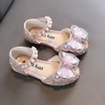 thumbnail image 5 of breaise Girls Toddler Little Ballet Shoes - Flower Girls Mary Jane Flats Dress Shoes - Wedding Princess Crystal Wedding Flower Girls Shoes - Bridesmaids Glitter Princess Shoes, 5 of 5