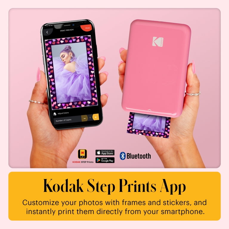 Kodak Step Mobile Instant Photo Printer 2x3