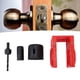 thumbnail image 5 of Kit De Sierra Perforadora Para Cerradura, Kit De Instalación De Cerradura De Puerta Para Puertas De Con Plantilla Guía, Acero Al Carbono, Broca Y Eje, Respaldo Ajustable Y, 5 of 7