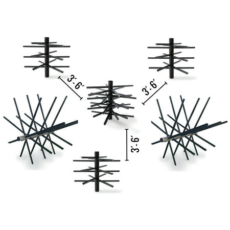 UPC: 0856961004492 | MossBack Fish Habitat Essential Shallow Water Bundle Fish Habitat Structure for Lakes and Ponds