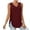 Wine, variant on Tbopshirt Tank Tops for Women,Womens tops,Womens Tank Summer Solid Sleeveless V-Neck Slitted Casual Blouse tops,T-shirt Vest Tee Blouse,Womens Fashion