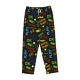 thumbnail image 4 of Daiia Pixel Game Women's Sleep Pant with Pockets and Drawstring,Pajama Pants-Medium, 4 of 9