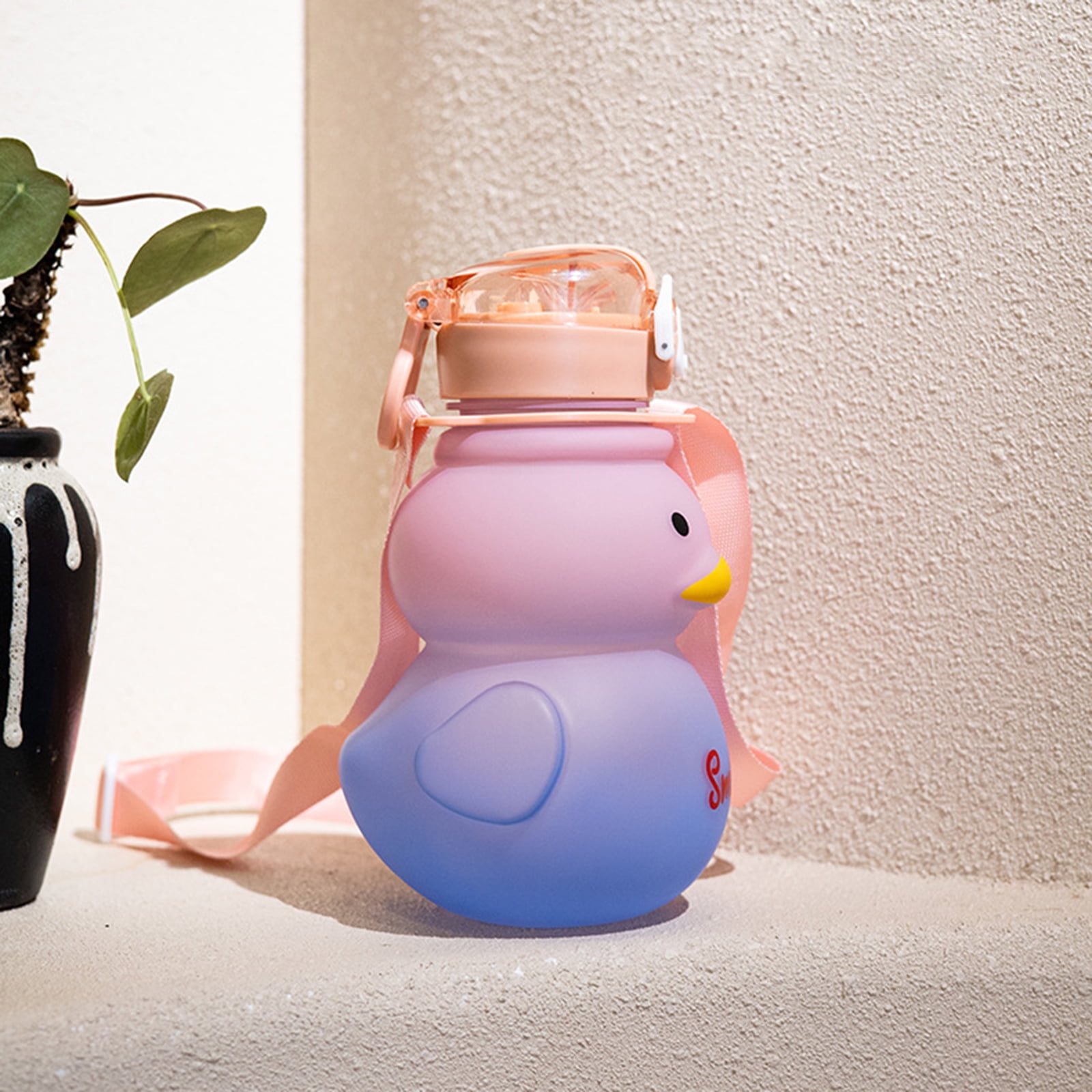 PEXIZUAN Kawaii water bottle big belly cup big water bottle cute