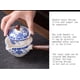 thumbnail image 3 of Tetera de cerámica china, tetera de 360°, tetera individual de cerámica, tetera china con filtro para el hogar, juego de té de Kung Fu de cerámica negra creativo, 3 of 5