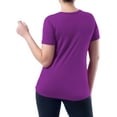 thumbnail image 3 of Athletic Works Women's Core Active Short Sleeve V-Neck T-Shirt, 3 of 7