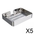 thumbnail image 1 of Soporte para jabonera,Soporte para jabonera de acero inoxidable montado en la pared,Bandeja de jabón resistente Accesorios de baño de cocina,Contenedor de estante de almacenamiento para, 1 of 8