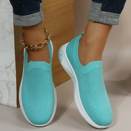 

Christmas Women Flat Sole Wear Casual Shoes Fashion Soft Sole Breathable Casual Shoes