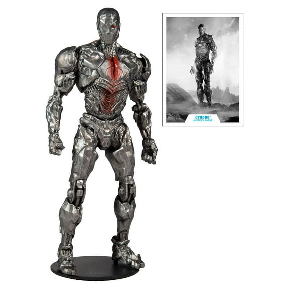 DC Multiverse Justice League Movie 7" Figure - Cyborg (Helmet) Walmart Exclusive