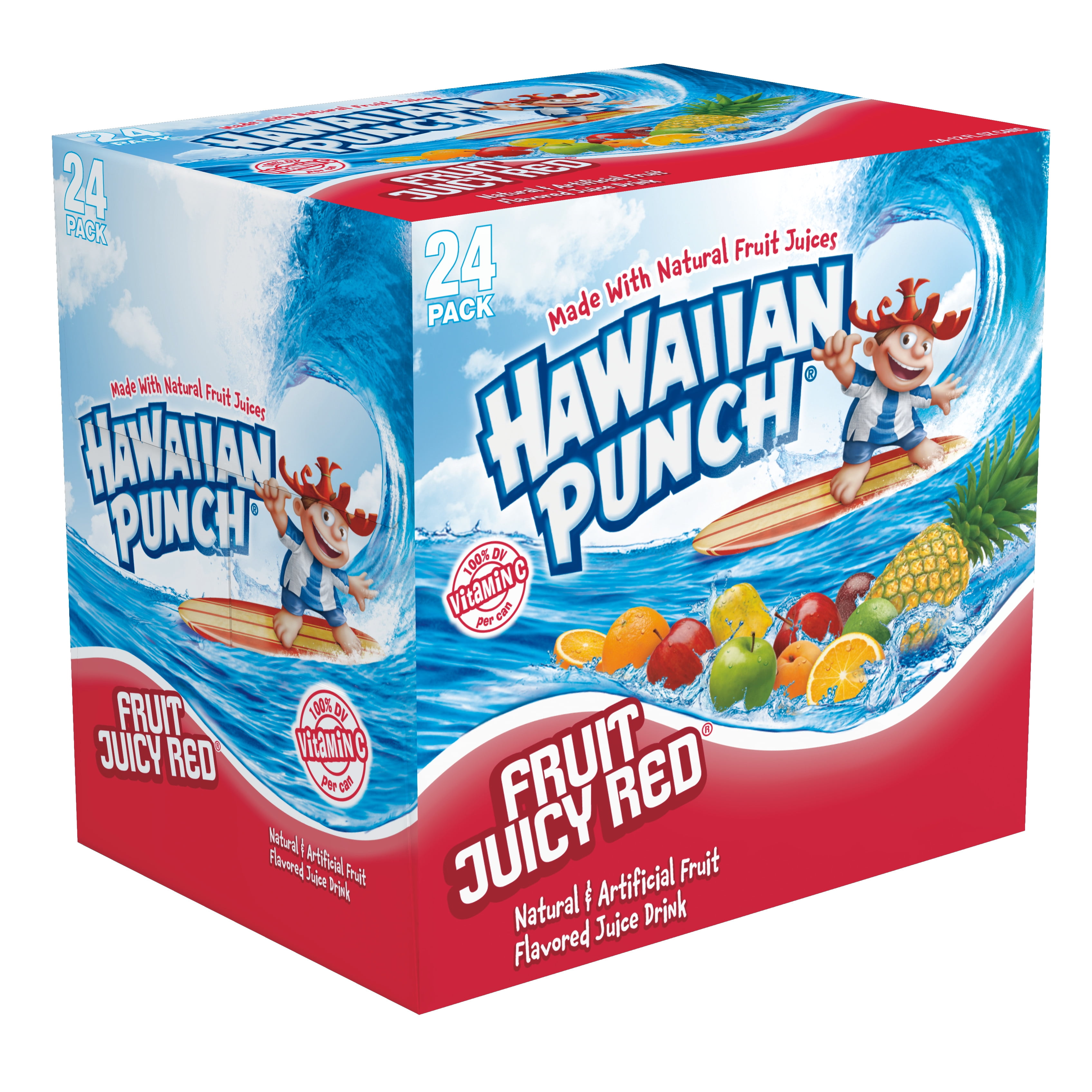 Hawaiian Punch Juicy Red Punch, 20 oz (24 Bottles)