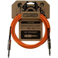 thumbnail image 1 of Orange Crush Instrument Cable - 1/4 Straight, 1 of 1
