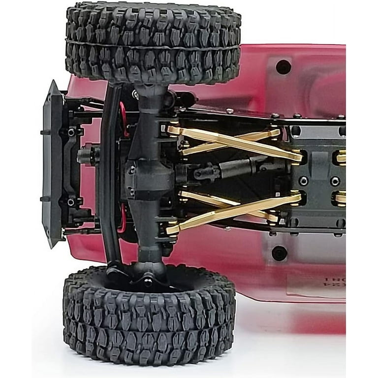 2 Caches En Laiton Pour Axes Avant/arrière SCX24 - Upgrade Pour Voiture RC Axial 1/24