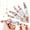 5Pcs-Nail File, variant on Tkrady 5Pcs Christmas Printed Nail File Christmas Manicure Tools Washable Nail File Double Sided