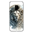 thumbnail image 1 of MUNDAZE Samsung Galaxy S9 Abstract Lion Sculpture Shockproof Clear Hybrid Protective Phone Case Cover, 1 of 6