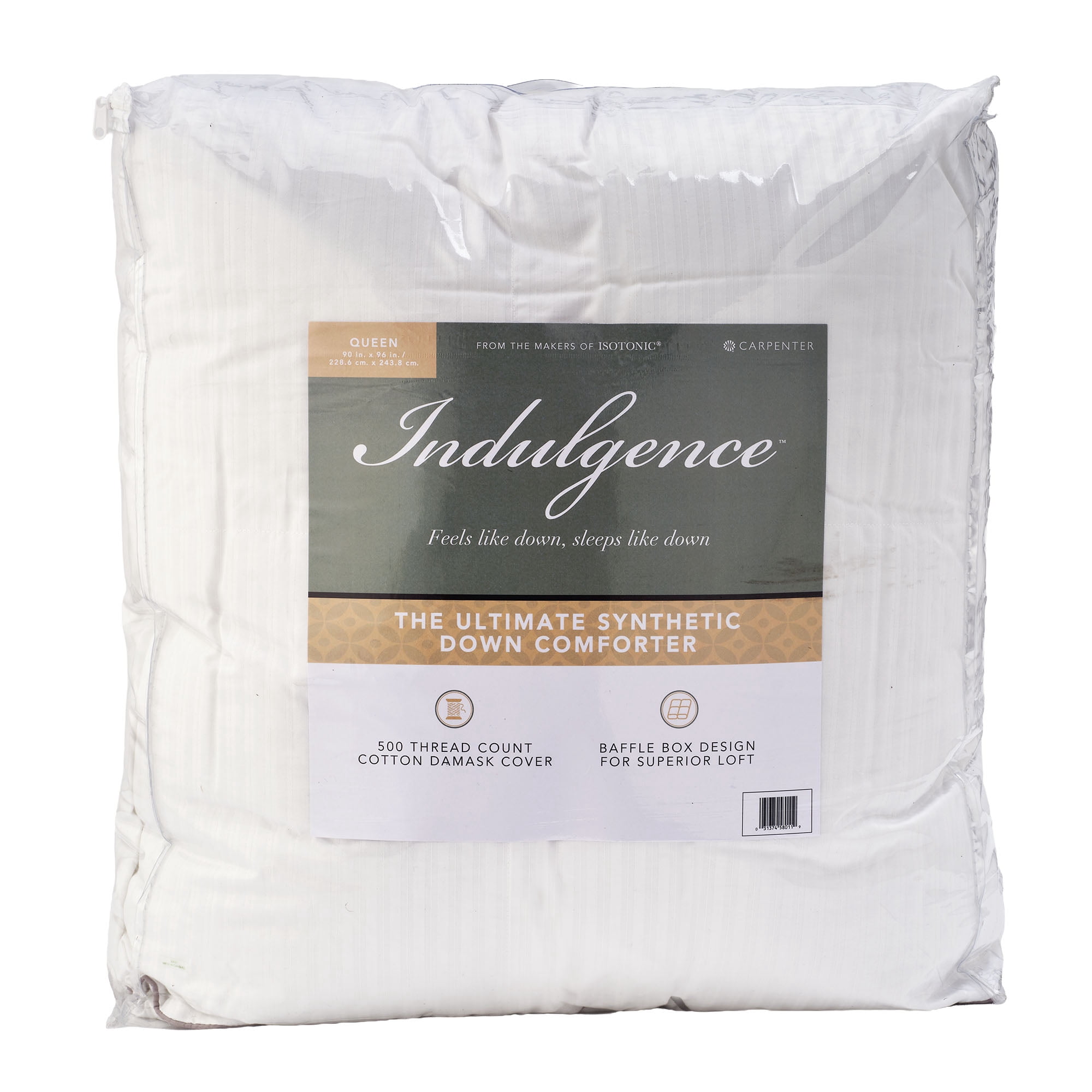 Indulgence Down Alternative Comforter, Full/Queen