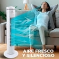 thumbnail image 3 of Ventilador de Torre 76 cms giratorio Eco sustentable ,  consumo eficiente Durabilidad, 3 of 8