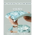 thumbnail image 5 of Ice Cube Tray with Lid BPA Free 3 Pack (99 1.1'' Balls) Small Ice Ball Maker Mold, Ice Tray with Cover Easy-Release Round Sphere Ball Ice Cube Mold Stackable Nugget Ice Mold-Tray Blue, 5 of 7