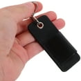thumbnail image 7 of AURARMLET Black Glasses Case with Protective Lining, Keychain Clip, Storage Sleeve for Sunglasses and Eyewear, 7 of 7