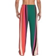thumbnail image 3 of Daiia Vertical Stripes Men's Sleep Pant with Pockets and Drawstring,Pajama Pants-Small, 3 of 9