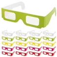 thumbnail image 1 of Shisuyan Lunettes 3D Jaunes 30 Pcs Transformation de Lumière, 1 of 8