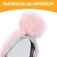 thumbnail image 5 of Lindo espejo de bolsillo mini espejo de maquillaje para bolso pequeño plegable redondo espejo compacto espejo portátil mujeres viaje esencial espejo de bolsillo, 5 of 5