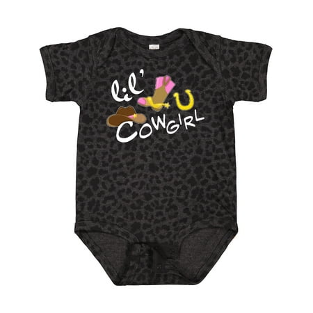 

Inktastic Lil Cowgirl Gift Baby Girl Bodysuit